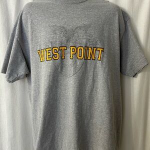 Tee: vintage? West point usmm military academy xl shirt